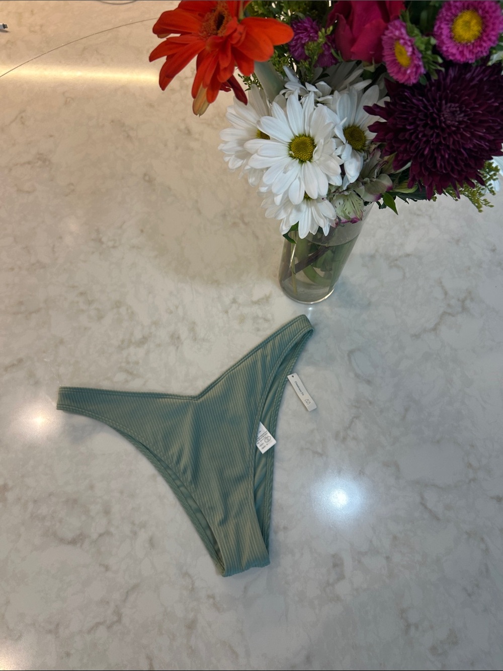NWT Hollister cheekiest fit ribbed bikini bottom